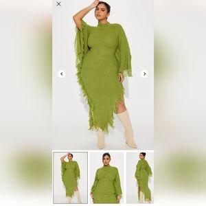 Fashion Nova Venae Sweater Maxi Dress